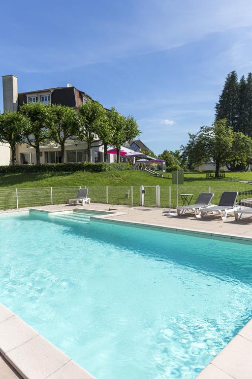 Logis Hotel Restaurant Spa Beau Site Luxeuil-les-Bains Exterior foto