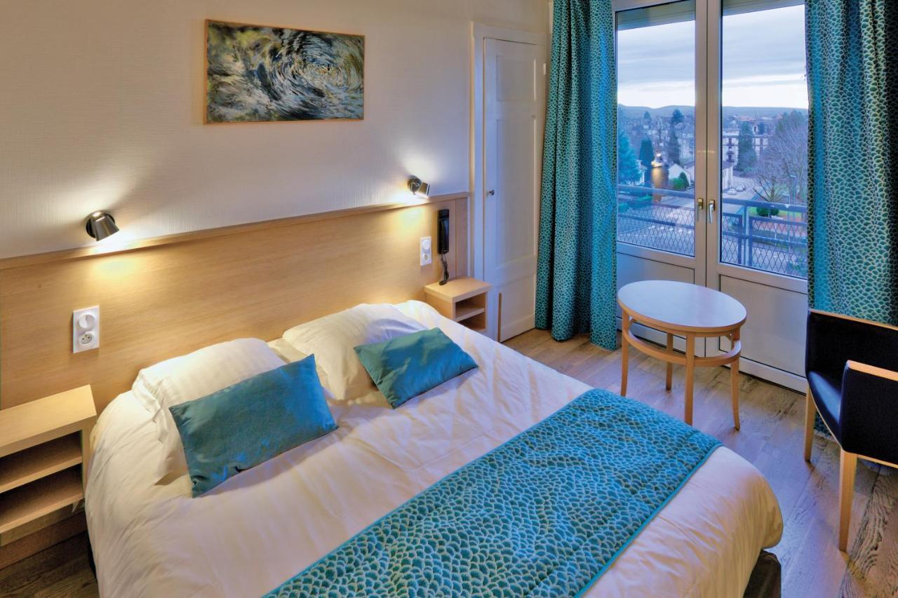 Logis Hotel Restaurant Spa Beau Site Luxeuil-les-Bains Exterior foto